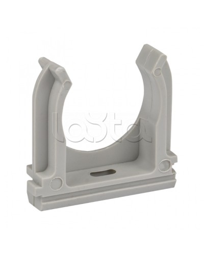 Крепеж-клипса d40 мм (30 шт) серая EKF-Plast (derj-z-40n) в Стерлитамаке Держатели, клипсы, скобы Pintop.ru