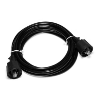 Патч-корд индустриальный RJ45 - RJ45, 4 пары, FTP, категория 5е, 2 м, черный LANMASTER LAN-S45-45-2.0-WP