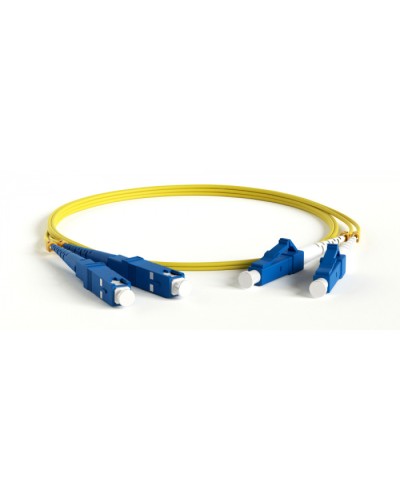 Патч-корд волоконно-оптический Hyperline FC-D2-9-SC/AR-SC/AR-H-20M-LSZH-YL в Стерлитамаке Патч-корды оптические Pintop.ru