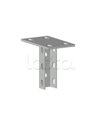 Кронштейн потолочный одинарный 115 мм HDZ (2.5 мм) EKF (kp115) в Стерлитамаке Аксессуары для лотков Pintop.ru