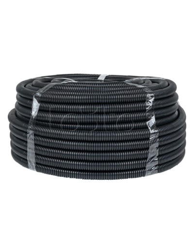 Труба гофр. негорючая безгалогеновая FRHF с протяжкой d25 мм (75 м) черная EKF-Plast (FRHF-25) в Стерлитамаке Труба гофрированная Pintop.ru