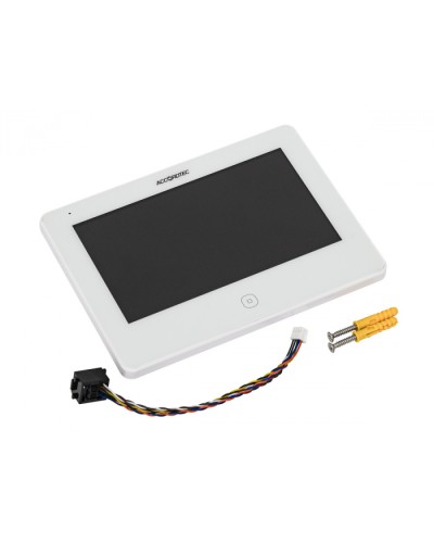 Монитор видеодомофон AccordTec AT-VD 770W WH в Стерлитамаке Абонентские IP устройства Pintop.ru