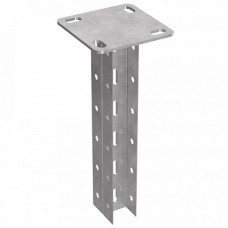 Стойка двойная потолочная 45х30х800 пятка 120х120 Промрукав (PR08.5150)