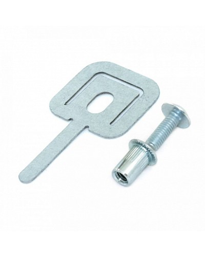 Комплекты для крепления ОКЛ с использованием винта, заклепки и хомута FR ПР-25 (100 шт) Промрукав (PR08.5203) в Стерлитамаке Огнестойкие кабельные линии Pintop.ru