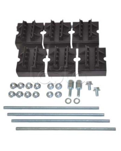Набор шинодержателей толщиной 5мм, 4 полюса DKC R5BSEV2/5TN в Стерлитамаке Держатели, клипсы, скобы Pintop.ru