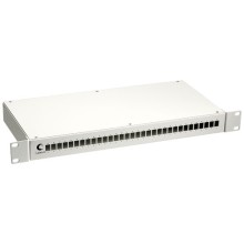 Бокс оптический 19", 1U 32SC Cabeus FO-19-32SC