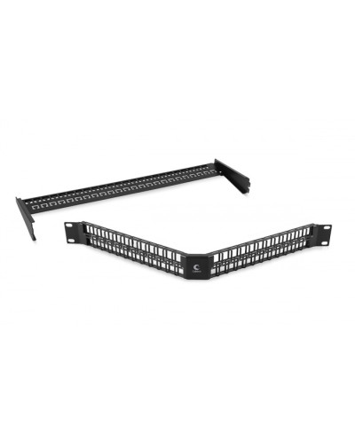 Угловая модульная патч-панель 19, 48 портов, 1U Cabeus (PLBHD-48-CON) в Стерлитамаке Патч панель Pintop.ru