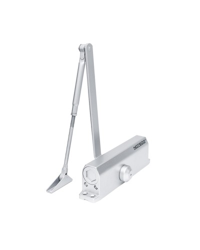 Доводчик NOTEDO DC-110 DA EN3-4, с задержкой закрывания, с рычажной тягой, (бронза) (RAL7013) в Стерлитамаке Доводчики Pintop.ru