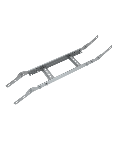 Вертикальный шарнирный угол 50х600х1,2 мм Быстрый монтаж HD85 КМ-профиль (LSHLS50-600-1.2 HD85) в Стерлитамаке Аксессуары для лотков Pintop.ru