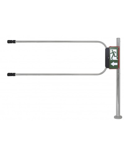 Smartec ST-GR014EC-CR - Калитка аварийного выхода с электромагнитом, хромированная, в комплекте стойка 1000 х D50 мм и створка 1400 х D25 мм. в Стерлитамаке Калитки Pintop.ru