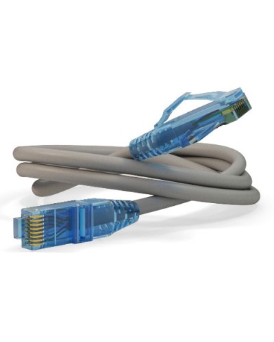 Патч-корд U/UTP Hyperline PC-LPM-UTP-RJ45-RJ45-C6-0.3M-LSZH-GY в Стерлитамаке Патчкорды (медные) Pintop.ru