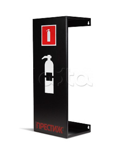 Подставка настенная под огнетушитель ПРЕСТИЖ черная ПОЖТЕХНИКА в Стерлитамаке Аксессуары для огнетушителей Pintop.ru