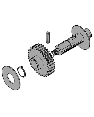 Вал в сборе C100 Came 119RIC011 в Стерлитамаке Запчасти для шлагбаумов и автоматики Pintop.ru