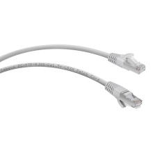Патч-корд FTP, категория 5e, 0.5 м, LSZH, экранированный, серый Cabeus PC-FTP-RJ45-Cat.5e-0.5m-LSZH