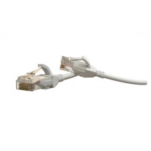 Патч-корд U/UTP Hyperline (PC-LPT-UTP-RJ45-RJ45-C6-1M-LSZH-WH)