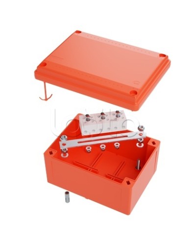 Коробка пластиковая FS с гладкими стенками и клеммниками DKC IP56 100х100х50мм FSB10404 в Стерлитамаке Распределительные коробки Pintop.ru