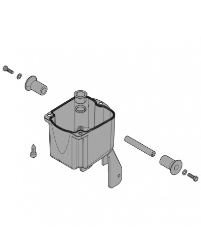 Корпус редуктора C010 Came 119RICX044 в Стерлитамаке Запчасти для шлагбаумов и автоматики Pintop.ru