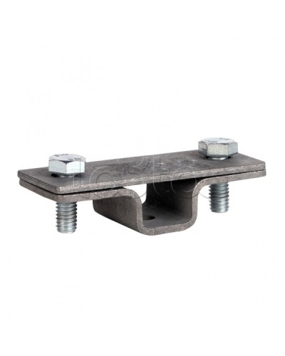 Держатель для полосы горячеоцинкованный EKF PROxima (lp-31540) в Стерлитамаке Держатели, клипсы, скобы Pintop.ru