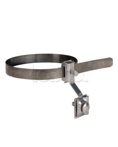 Держатель для труб универсальный D=(0-160) мм CZ, полоса нерж. сталь EKF PROxima (lp-d3001-cz) в Стерлитамаке Монтажные материалы Pintop.ru