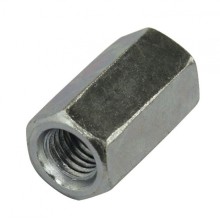 Гайка соединительная оцинкованная М6 (DIN 6334) Промрукав (PR08.2369)