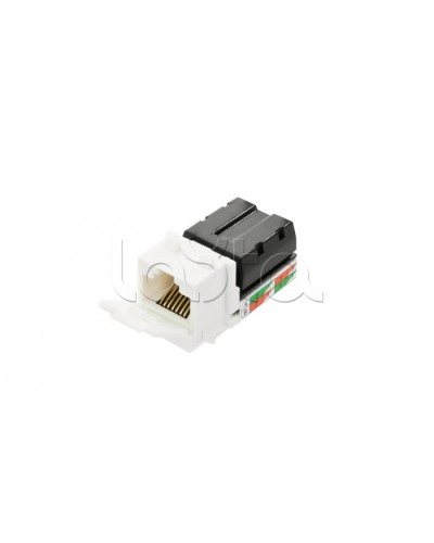 Модуль Keystone Jack RJ-45 категория 5е неэкранированный NIKOMAX NMC-KJUD2-WT в Стерлитамаке Модули Keystone Pintop.ru