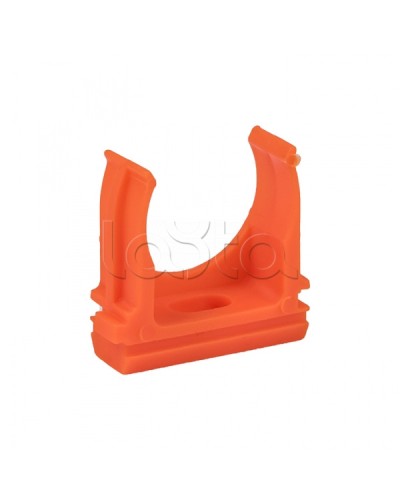 Крепеж-клипса d25 мм (10 шт) оранжевая EKF-Plast (derj-z-25o) в Стерлитамаке Держатели, клипсы, скобы Pintop.ru