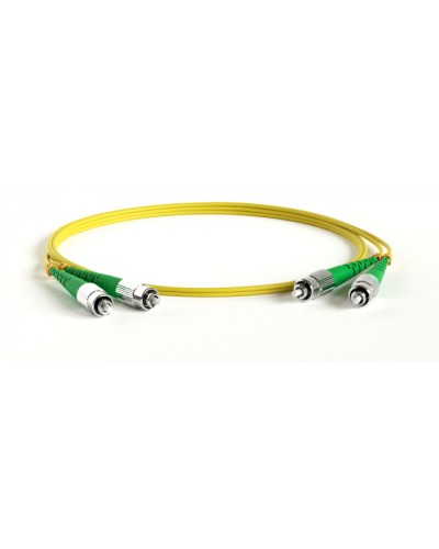 Патч-корд волоконно-оптический Hyperline FC-D2-9-FC/AR-FC/AR-H-5M-LSZH-YL в Стерлитамаке Патч-корды оптические Pintop.ru