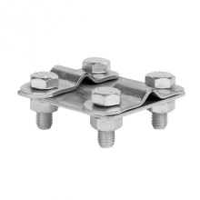 Зажим контрольный прут-прут (пластина 57x57мм) Ni EKF PROxima (lp-55611-ni)