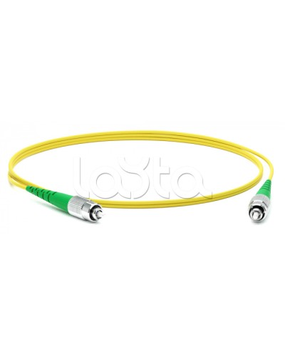 Патч-корд волоконно-оптический Hyperline FC-S2-9-FC/AR-FC/AR-H-0.5M-LSZH-YL в Стерлитамаке Патч-корды оптические Pintop.ru