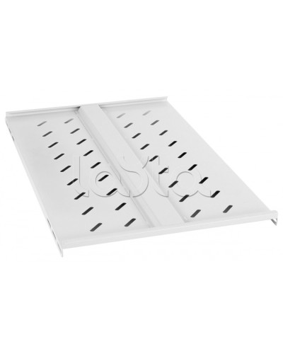 Полка 19 перфорированная глубиной 400 мм, усиленная до 100кг Cabeus SH-J018-FC-600m-100KG в Стерлитамаке Полки для шкафов и стоек Pintop.ru