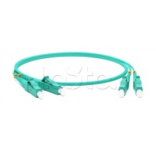 Патч-корд волоконно-оптический Hyperline FC-D2-503-LC/UR-LC/UR-H-50M-LSZH-AQ