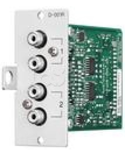 Модуль стерео входа небалансный 2-х канальный TOA D-001R в Стерлитамаке Системы оповещения и трансляции TOA Pintop.ru