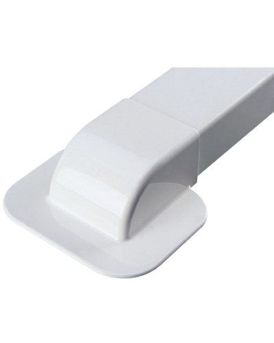 Ввод в стену под углом 90 град. для короба 42х40 мм DKC AIR42408 в Стерлитамаке Аксессуары для стоек и шкафов Pintop.ru