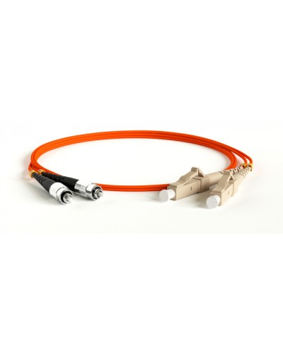 Патч-корд волоконно-оптический Hyperline FC-D2-62-FC/PR-LC/PR-H-2M-LSZH-OR в Стерлитамаке Патч-корды оптические Pintop.ru