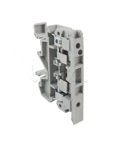 Клемма винтовая JXB-4/35RD для плавких вставок 5х20 серая EKF (plc-jxb-4/35RD-gy) в Стерлитамаке Клеммные колодки Pintop.ru