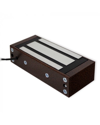 Замок электромагнитный Олевс М1-150 с планкой медный антик в Стерлитамаке Электромагнитные замки Pintop.ru