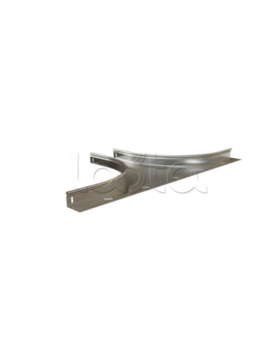 Разветвитель односторонний плавный Hyperline RST-DTS-400-80-0,8-R100-SZ в Стерлитамаке Аксессуары для лотков Pintop.ru