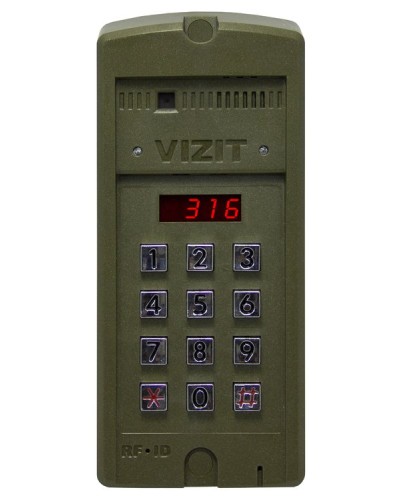 Блок вызова для совместной работы с БУД-302 Vizit БВД-316RCP в Стерлитамаке Блоки вызова многоабонентные Pintop.ru