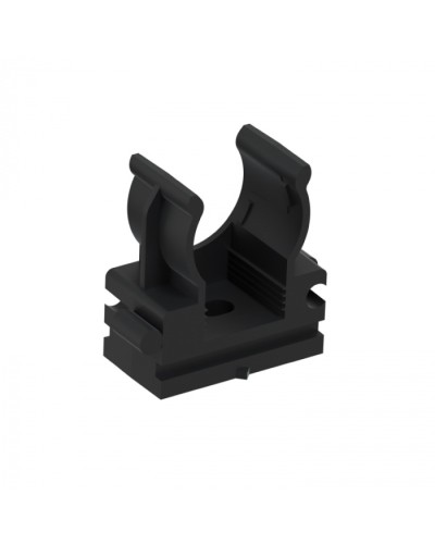 CFQ16 Держатель (клипса) для труб, для монтажного пистолета D16мм, цвет чёрный (10шт) Экопласт (41516-10BL) в Стерлитамаке Держатели, клипсы, скобы Pintop.ru