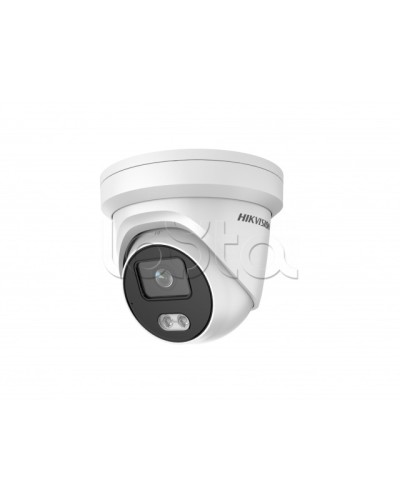 IP-камера видеонаблюдения купольная уличная Hikvision DS-2CD2327G2-LU(C)(2.8mm) в Стерлитамаке IP-камеры Pintop.ru