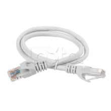 ITK Коммутационный шнур (патч-корд) кат.6 UTP 3м серый (PC01-C6U-3M)