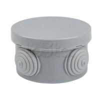 Коробка распределительная КМР-040-039 с крышкой наружная (85х40) 4 мембранных ввода IP54 EKF (plc-kmr-040-039)