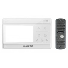 Комплект видеодомофона: Видеодомофон Vela Falcon Eye Vela + AVC-305 (PAL) Медь (дисплей 4,3" TFT; сенсорные кнопки; подключение до 2-х вызывных панелей; OSD меню; питание AC 220В (встроенный БП). Вызывная видеопанель AVC-305 (PAL): накладная, 4х пров