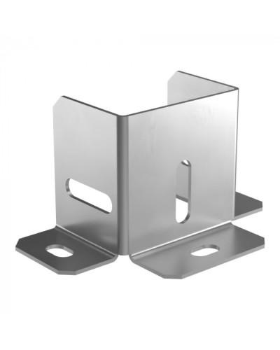 Универсальный ввод трассы лотков Стандарт INOX (AISI 304) 50х50 Промрукав (PR16.3673) в Стерлитамаке Аксессуары для лотков Pintop.ru