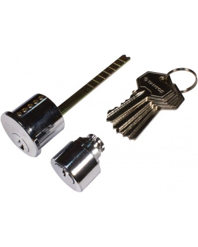 Цилиндр в комплекте с 5 ключами Tantos Цилиндр для TS-EL2369SS в Стерлитамаке Электромеханические замки Pintop.ru