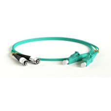 Патч-корд волоконно-оптический Hyperline FC-D2-503-FC/PR-LC/PR-H-10M-LSZH-AQ