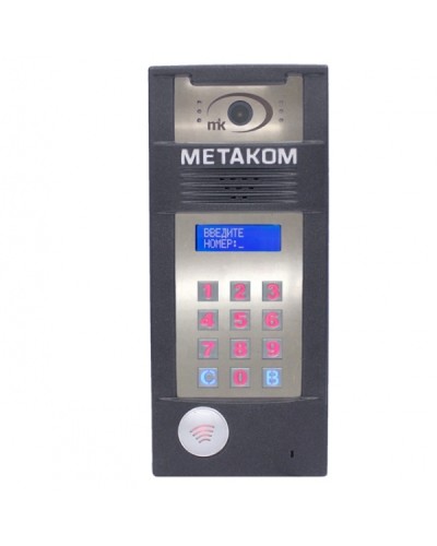 Многоабонентый антивандальный блок вызова со встроенной видеокамерой Метаком MК2018-TMRFGV в Стерлитамаке Блоки вызова многоабонентные Pintop.ru