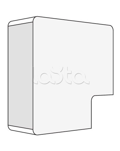 Угол плоский для миниканалов TMC AMP 50x20 DKC 00654 в Стерлитамаке Аксессуары для кабель-канала Pintop.ru