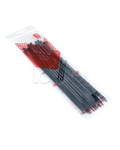 Хомут P6.6 стандартный (ч), 3.6x200 (50шт) FlexLock PROxima EKF (plc-fl-ctsb-3.6x200-r) в Стерлитамаке Стяжки-хомуты Pintop.ru