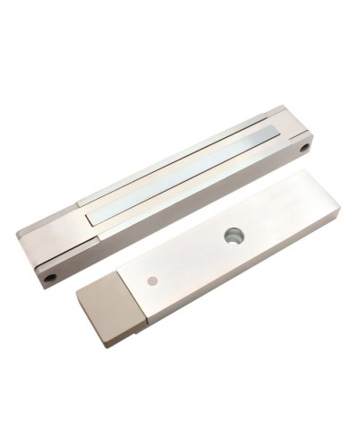 Электромагнитный замок с датчиком состояния двери ALeko ALM-300P (24В серый) в Стерлитамаке Электромагнитные замки Pintop.ru